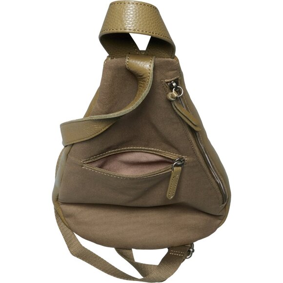 ***The Sak Geo Sling Backpack - Leather, Loden*** - Picture 7 of 7